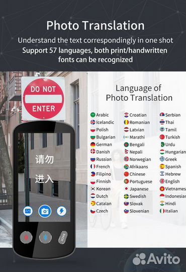 Переводчик (офлайн и онлайн) Translator P60