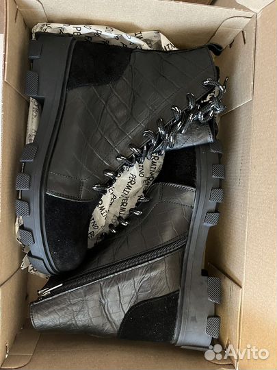 Ботинки натуральная кожа Permino 37 р новые