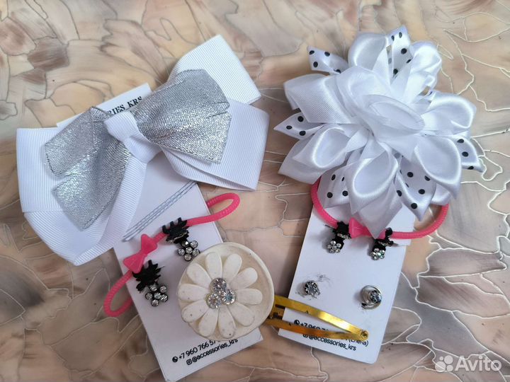 Набор детский резинки, заколки