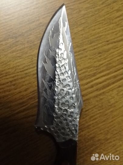 Кованый кухонный нож из нержавеющей стали