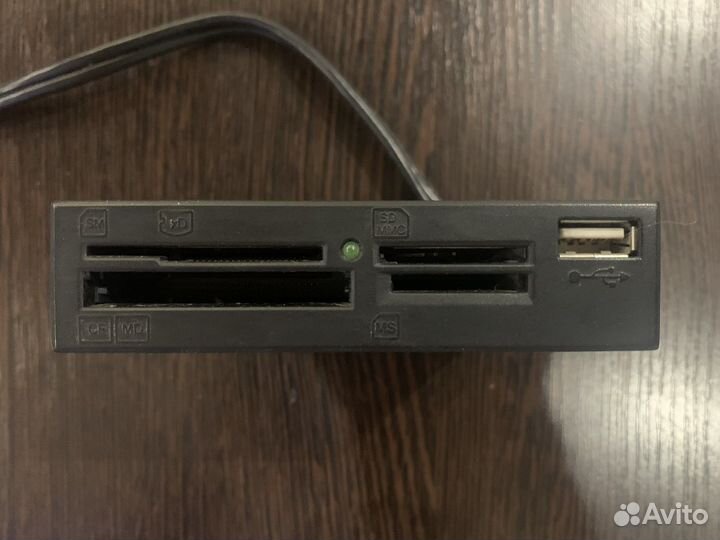 Картридер Mitsumi FA405M Black