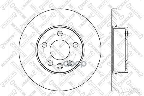6020-4766-SX диск тормозной передний VW T4 96