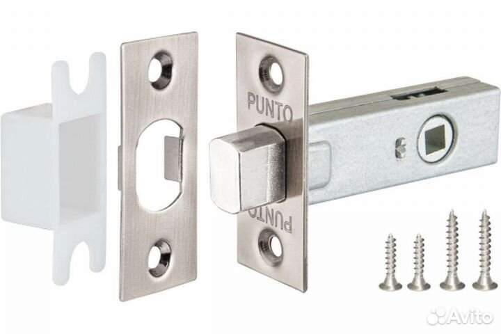 Задвижка дверная Punto DB-45 SN мат. никель