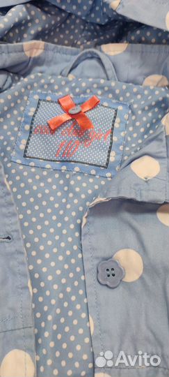 Плащик на девочку на 4 года