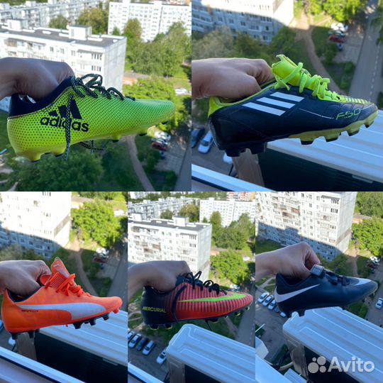 Детские футбольные бутсы