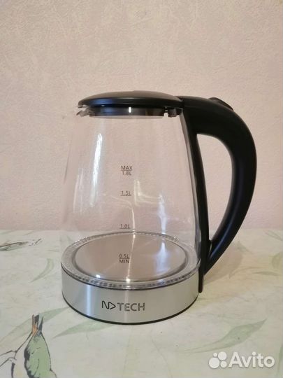 Чайник электрический стеклянный новый