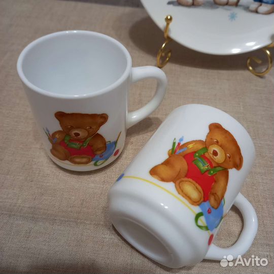 Шейкер-Tupperware.Тарелка и стаканы