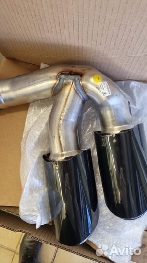 Выхлоп трубы порш кайен оригинал