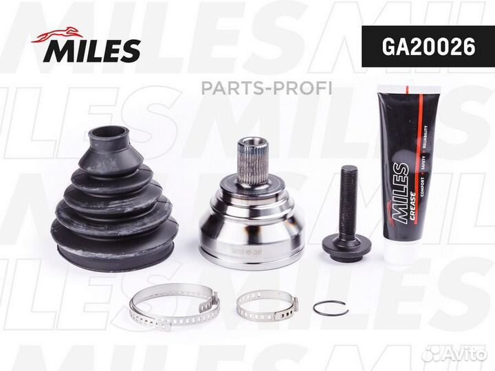 Miles GA20026 audi A3/VW golf/passat/touran 1.9-2.0TDI 03- (GKN 304640) GA20026