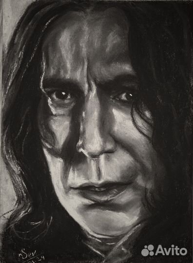 Портрет Северуса Снейпа(Алан Рикман) Severus Snape