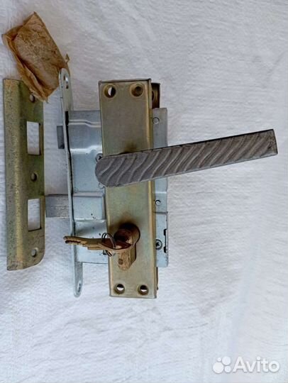 Замок дверной накладной, врезной СССР