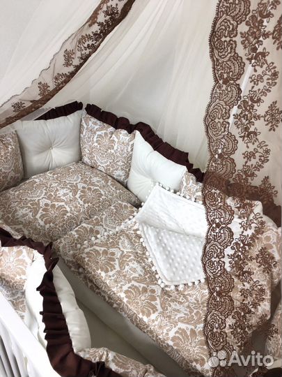 Бортики в кроватку на заказ