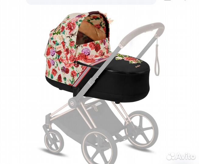 Cybex спальный блок Priam III Spring Blossom light