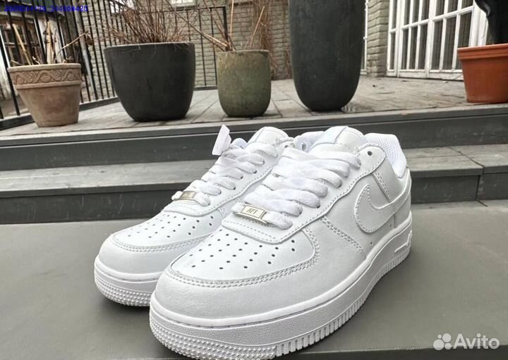 Nike Air Force 1 low белые