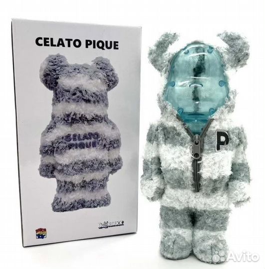Bearbrick Gelato Pique Mint White 400