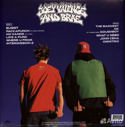 Joey Valence & Brae - No Hands (LP)