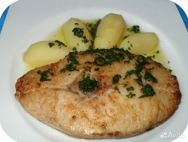 Стейки трески