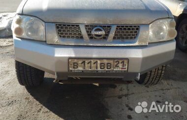 Силовой бампер передний Nissan NP300 (серия амз)