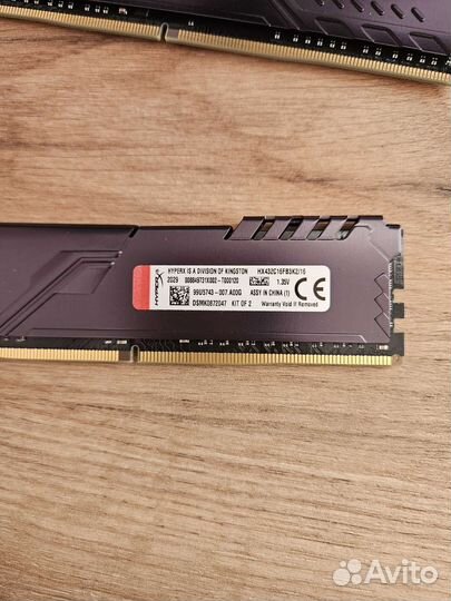 Kingston hyperx fury ddr4 3200