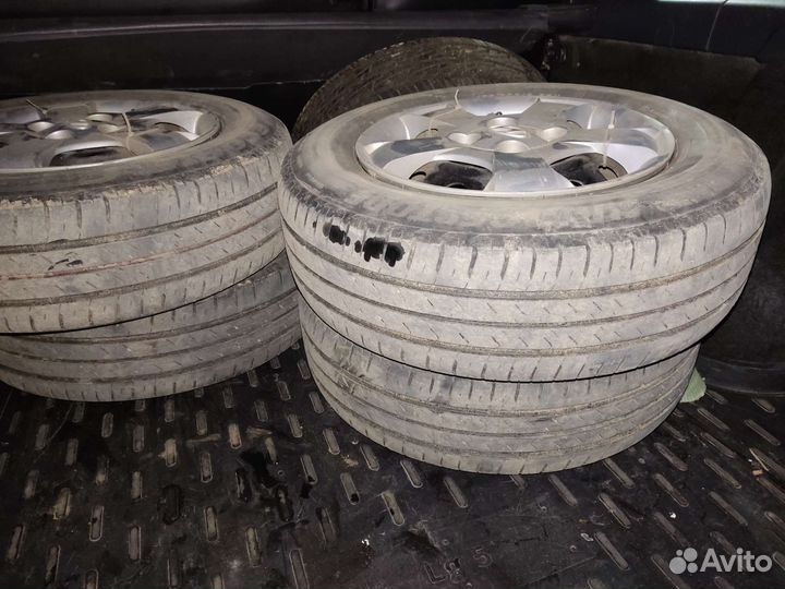 Колёса летние R13 на accent