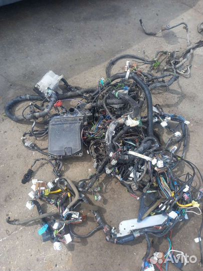 Ниссан альмера n16 QG 18 электропроводка