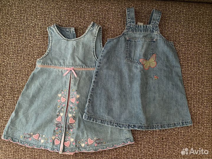 Детские вещи пакетом на девочку 86 92