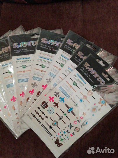 Татуировки временные