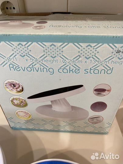 Поворотный столик подставка для торта