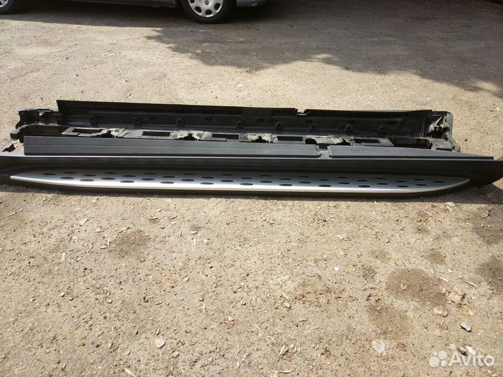 Пороги с подсветкой Mercedes-Benz GLE Coupe С292