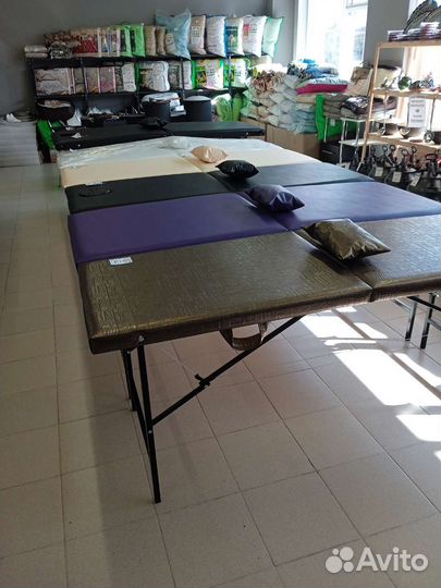 Кушетка массажная складная