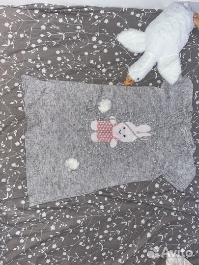 Платье шерстяное knit co для детей девочек