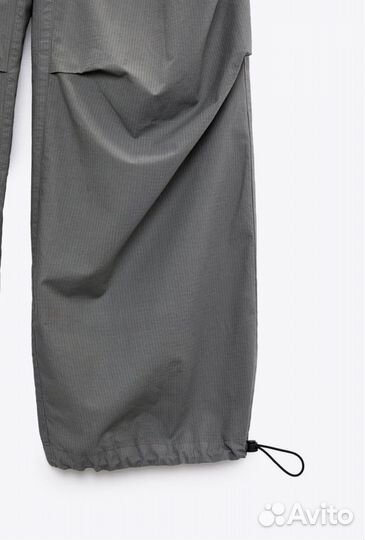 Брюки zara парашют