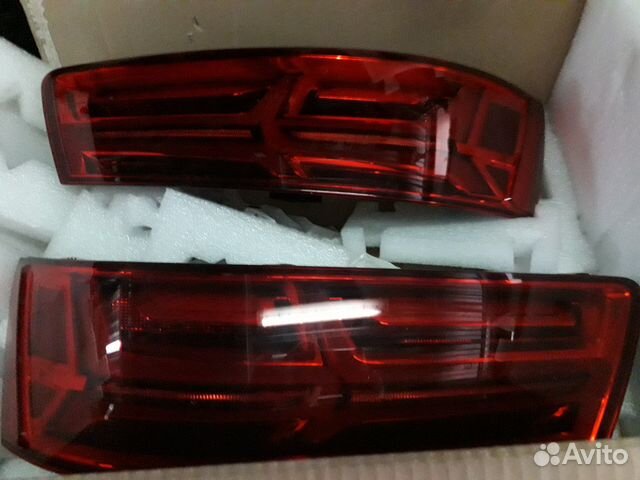 Светодиодные задние фонари Audi Q7 4M