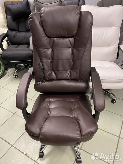 Компьютерное игровое кресло геймерское с массажем