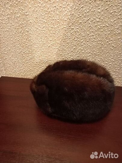 Норковая шляпа женская
