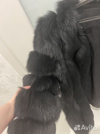 Шуба из песца