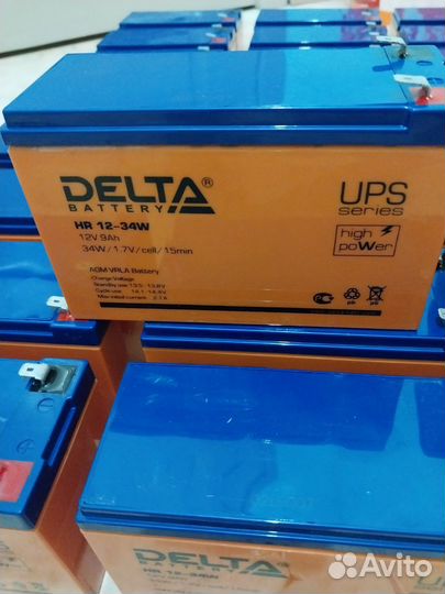 Акб Delta HR 12-34 W