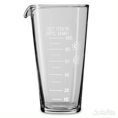 Мерный стакан стекло 100 мл гост
