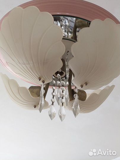 Люстра потолочная бу