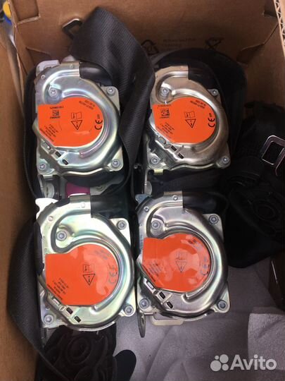 Porsche Cayenne 3 ремни безопасности