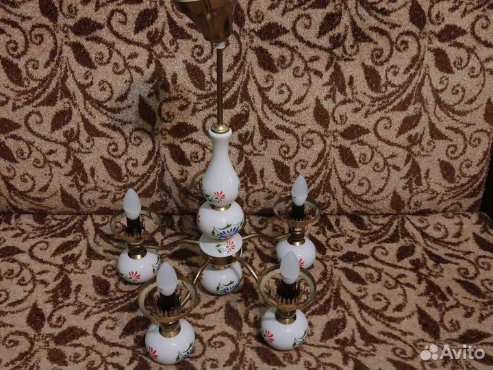 Люстра винтажная