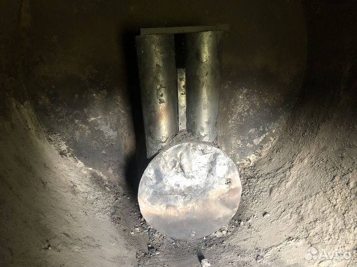 Печь для изготовления древесного угля