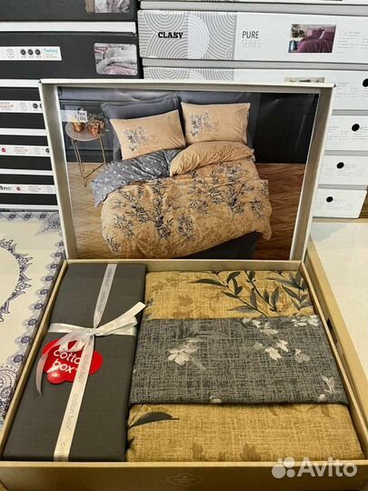 Постельное белье евро Турция