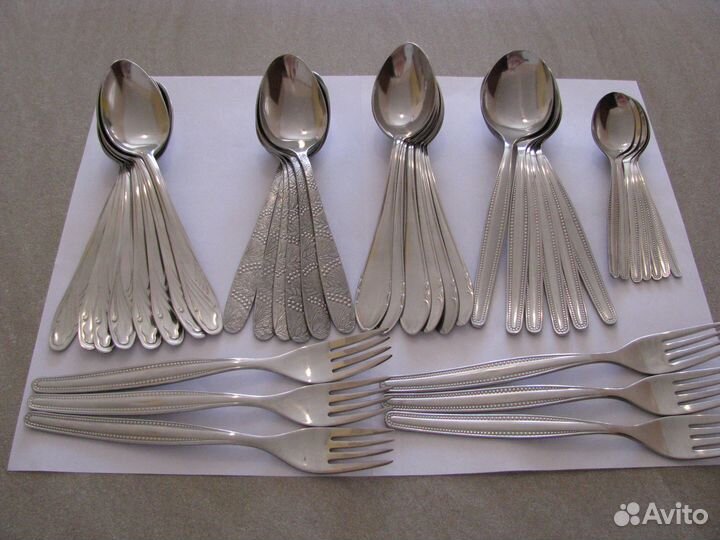 Ложки вилки нержавейка СССР