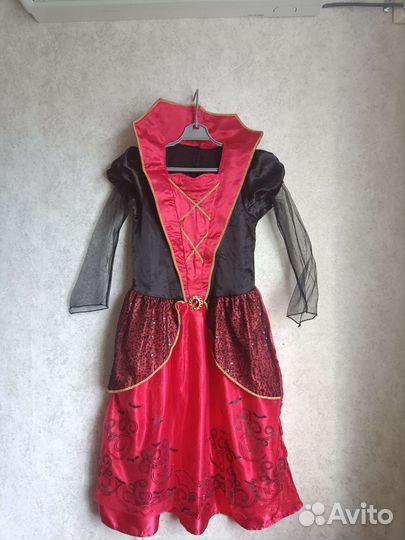 Платье на Хеллоуин. Дракулы. 11-12 лет