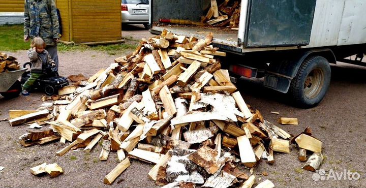 Дрова Березовые в укладку в Приозерске любого объе