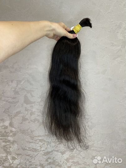 Волосы для наращивания натуральные 45-75 см