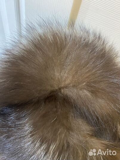 Шапка чернобурка натуральная