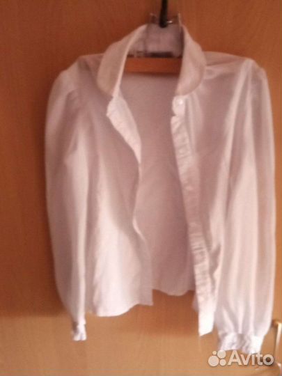 Рубашки школьные на девочку 128-134