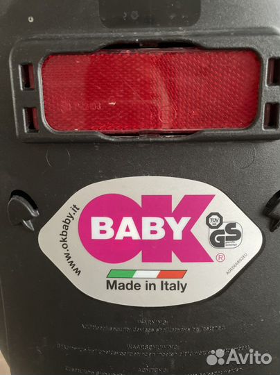 Велосипедное кресло OK Baby Body Guard 732 Италия